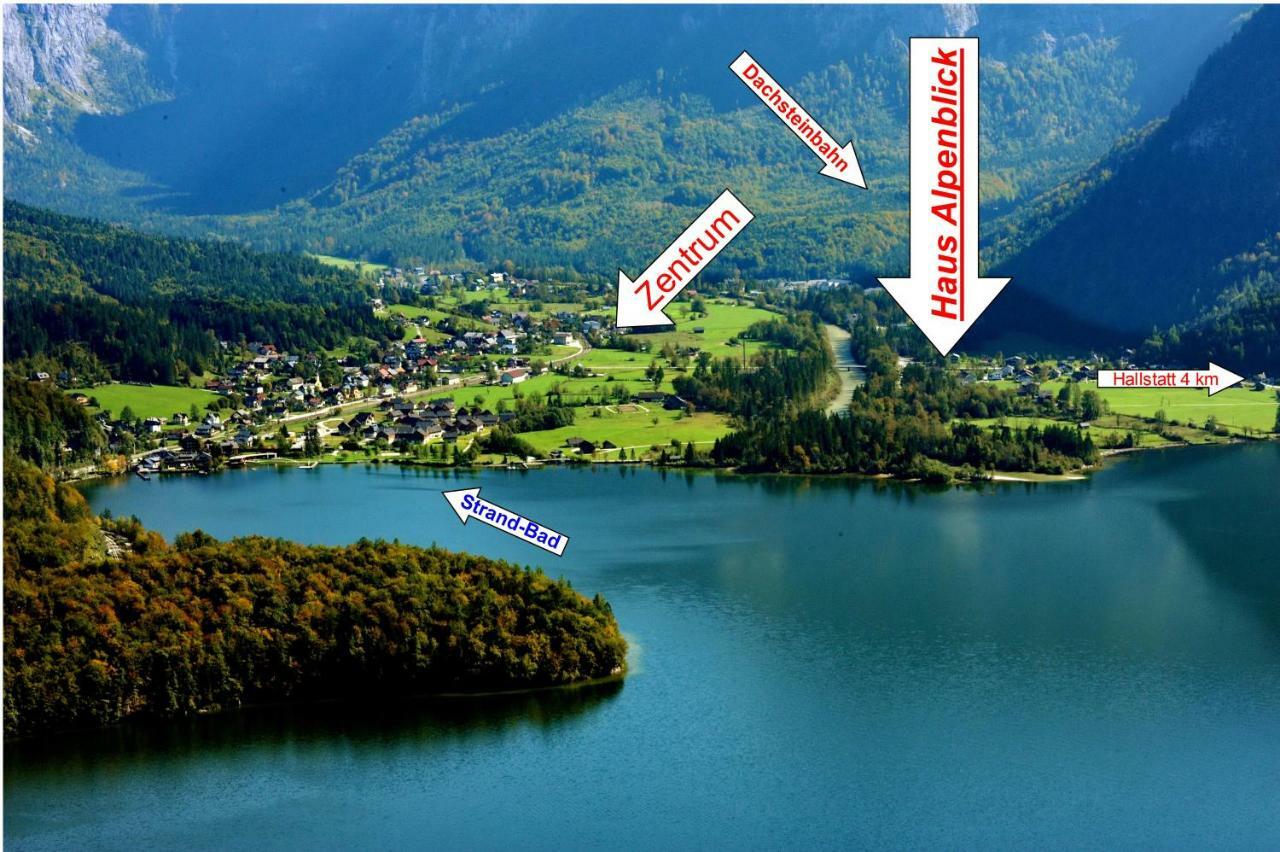 Haus Alpenblick Obertraun Exterior foto